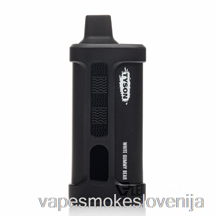 Vape Petrol Tyson 2.0 Iron Mike 15000 Za Enkratno Uporabo Beli Gumijasti Medvedek